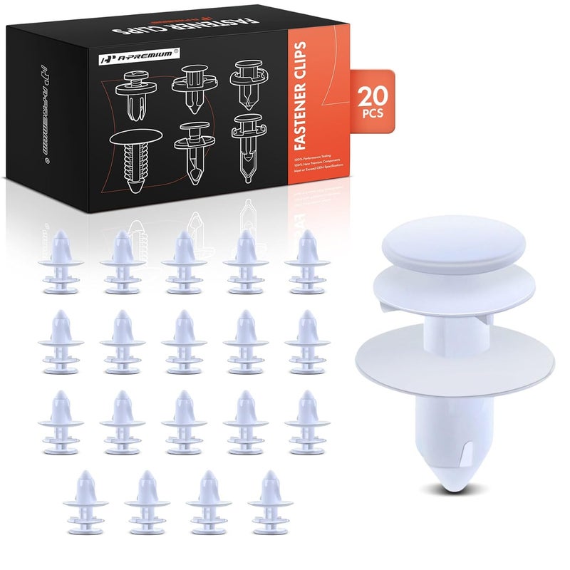 20PCS Nylon Retainer Clip Fasteners - Image 1