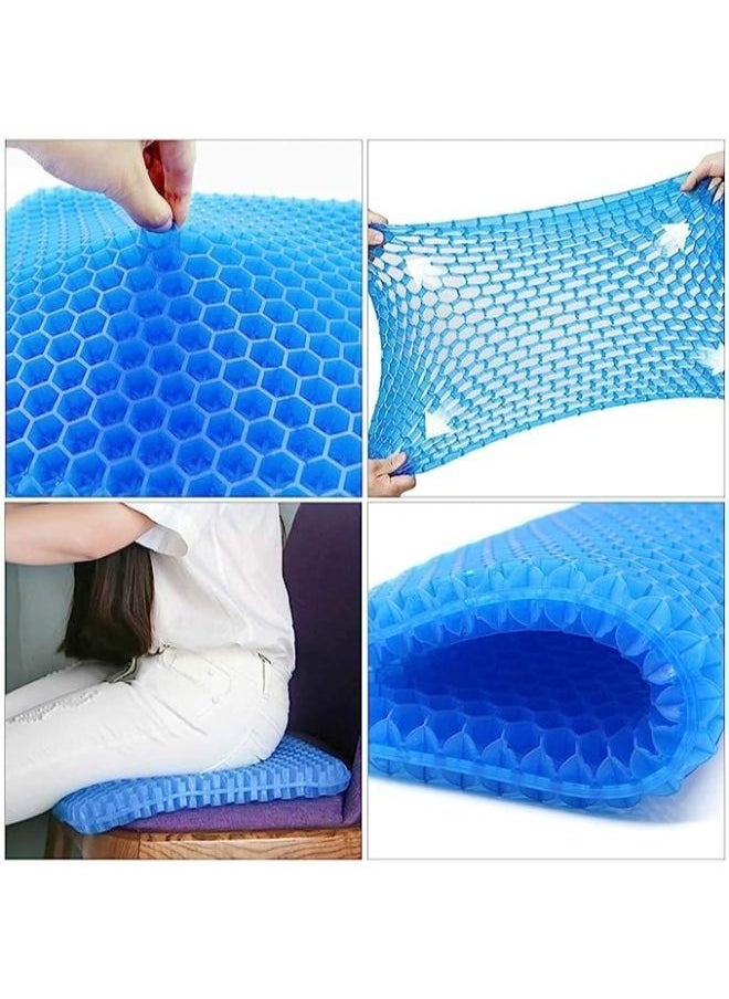 Generic - Egg Sitter Seat Cushion With Non-Slip Cover Breathable Honeycomb Design Absorbs Pressure Points - Image 1