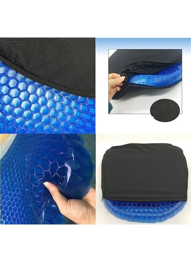 Generic - Egg Sitter Seat Cushion With Non-Slip Cover Breathable Honeycomb Design Absorbs Pressure Points - Image 1