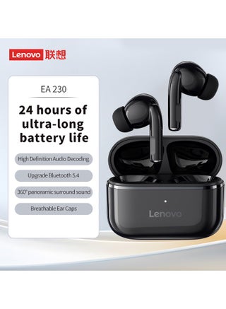 سماعات أذن لاسلكية EA230، سماعات بلوتوث، إلغاء الضوضاء النشط، شحن USB-C، محركات 13 مم، وقت تشغيل 24 ساعة، سماعات أذن لاسلكية مع أطراف أذن بديلة - view 3