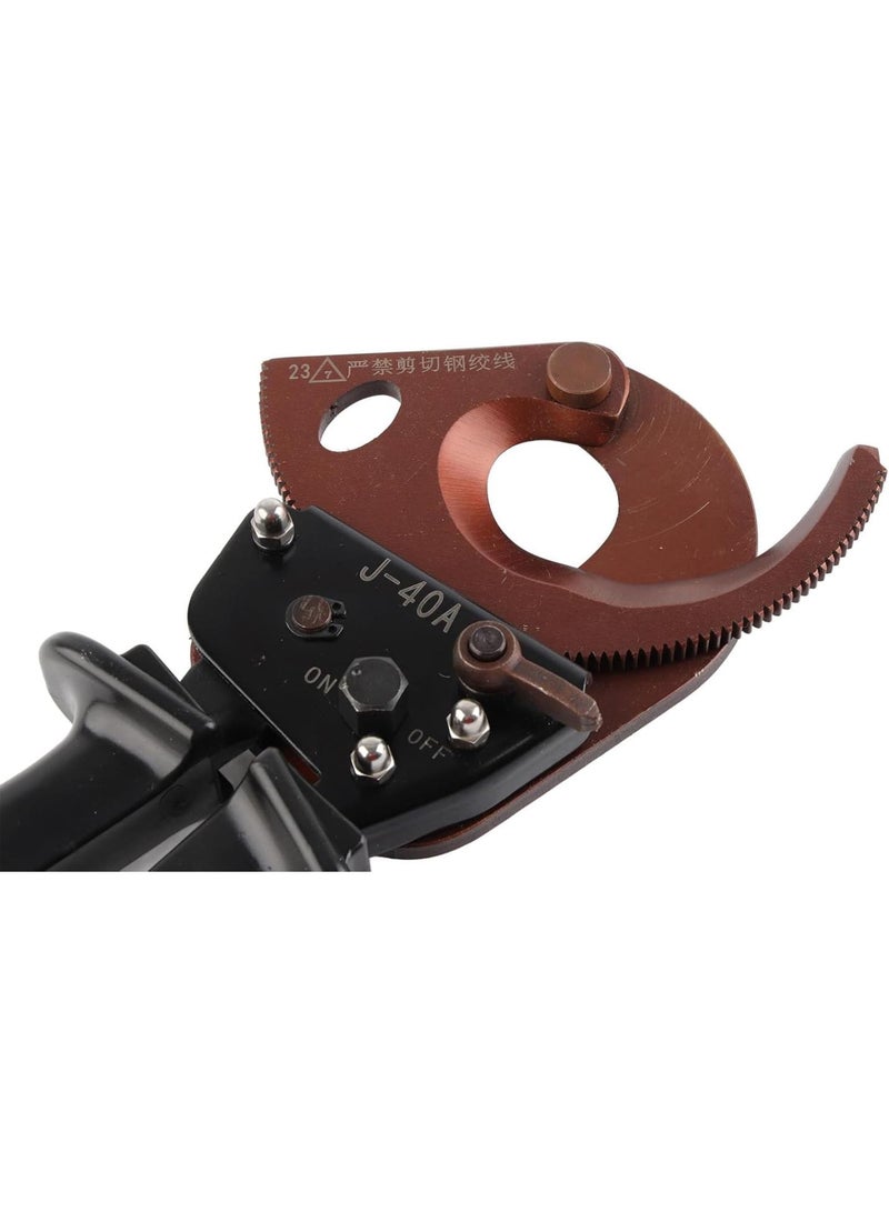 GGOOT Wire Cutter,Industrial Grade Ratchet Cable Cutter Hand Tool for Wire Cutting in Hardware Applications - Image 3