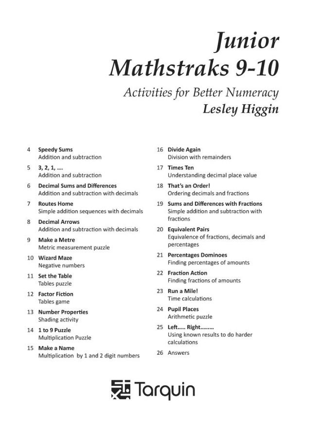 Junior Mathstraks: Fun Number Activities  - Image 3