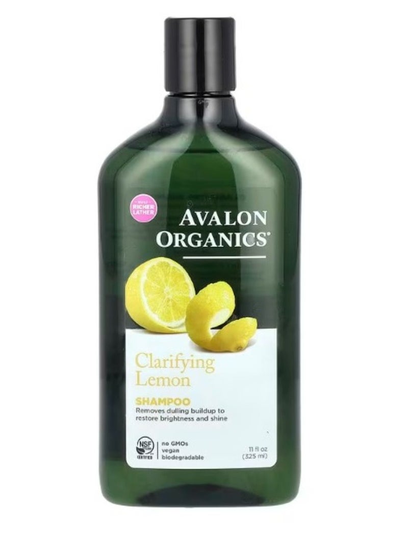 Avalon Organics Clarifying Lemon Shampoo 325ml