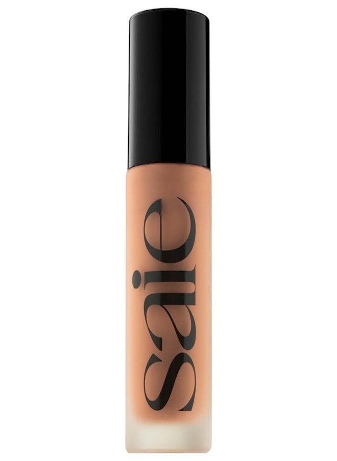 Saie SAIE   Glowy Super Skin Tint Foundation with Hyaluronic Acid , 22 Medium/Tan Olive Undertones 30ml - Lightweight, Hydrating Coverage  - Image 1