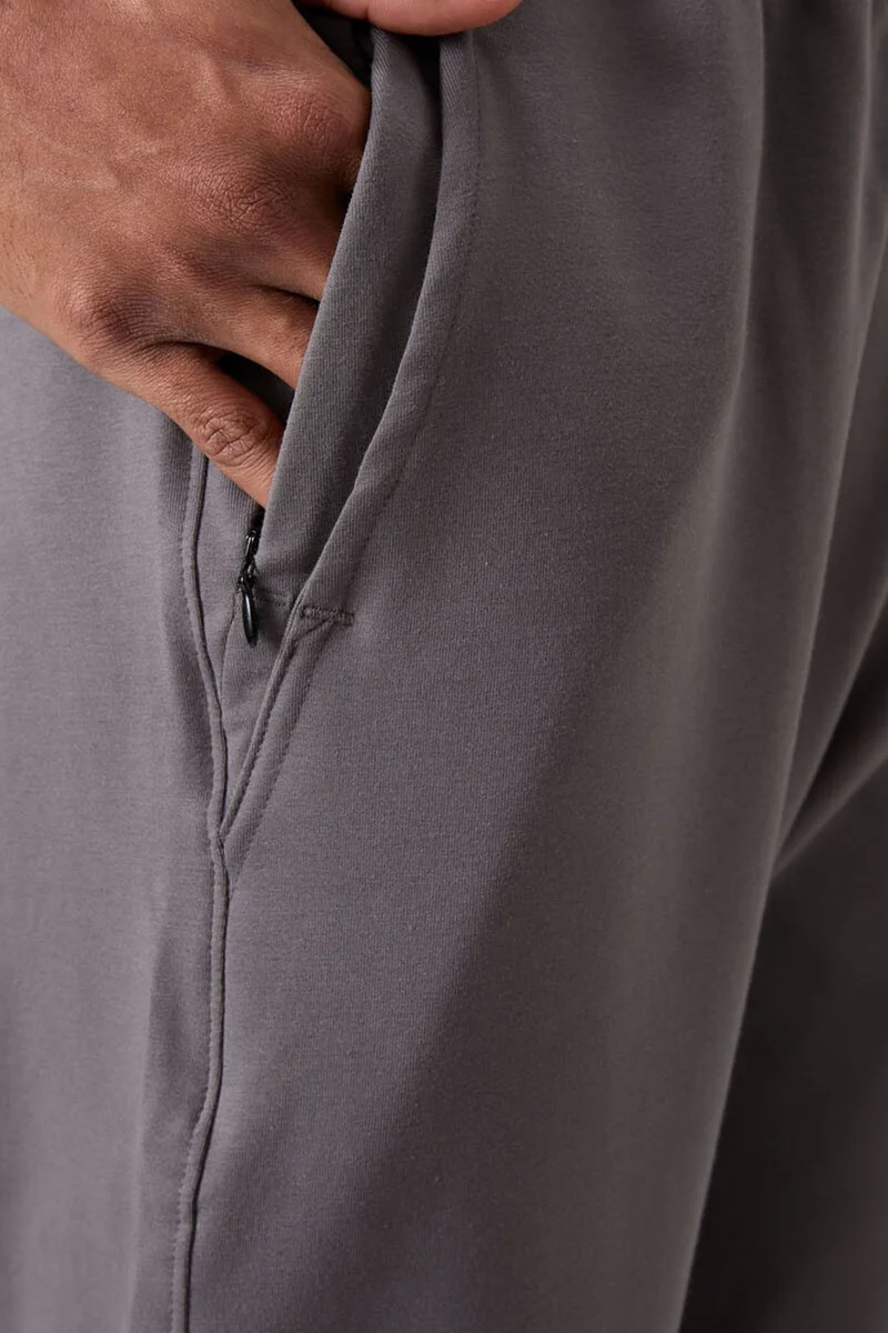 تومي لايف TOMMY Men's Regular Fit Cotton Blend Sweatpants