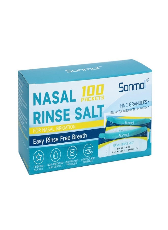 Sonmol 100 Saline Packets for Nasal Rinse - Image 1