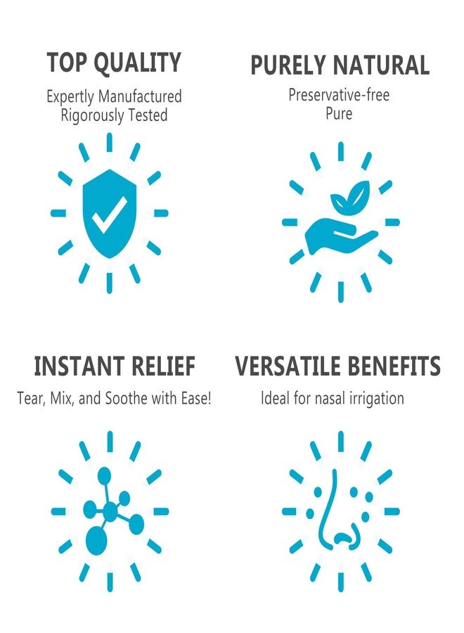 Sonmol 100 Saline Packets for Nasal Rinse - Image 4