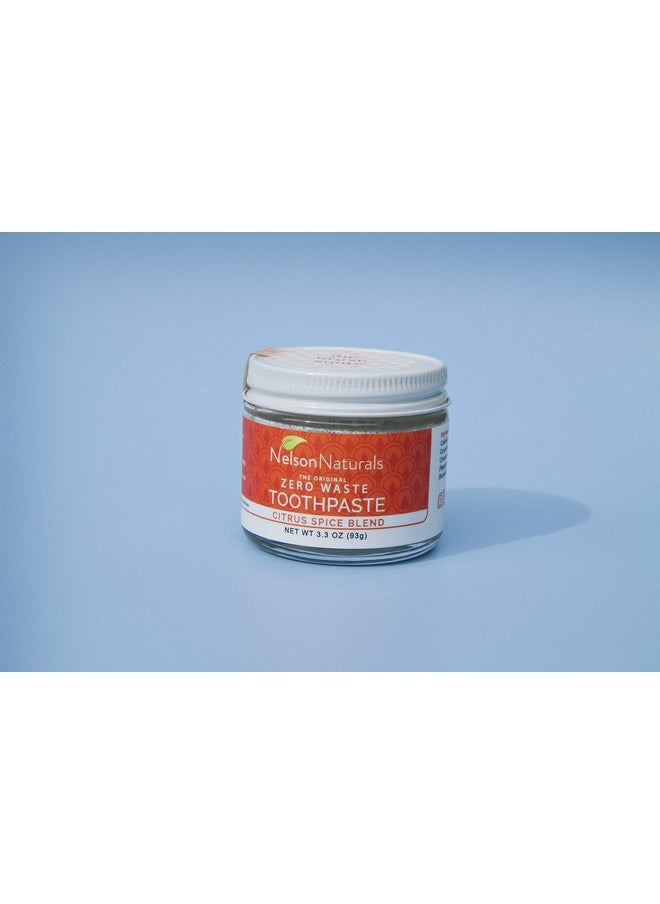 Nelson Naturals - Citrus Spice Blend Fluoride Free Toothpaste 3.3 Oz - Image 1
