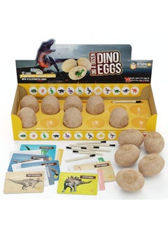 Easter Dig a Dozen Dino Egg Dig Kit for Kids - Dinosaur Toys Gift 3-12 Year Old - 12 Eggs & Surprise Dinosaurs - Science STEM Activities - Educational Boy Toy Party Gifts for Boys & Girls Ages - pzsku/Z7404AF5749E0035F098DZ/45/_/1729414983/8434cdda-ff2f-4926-b1c9-ebe69d98e581