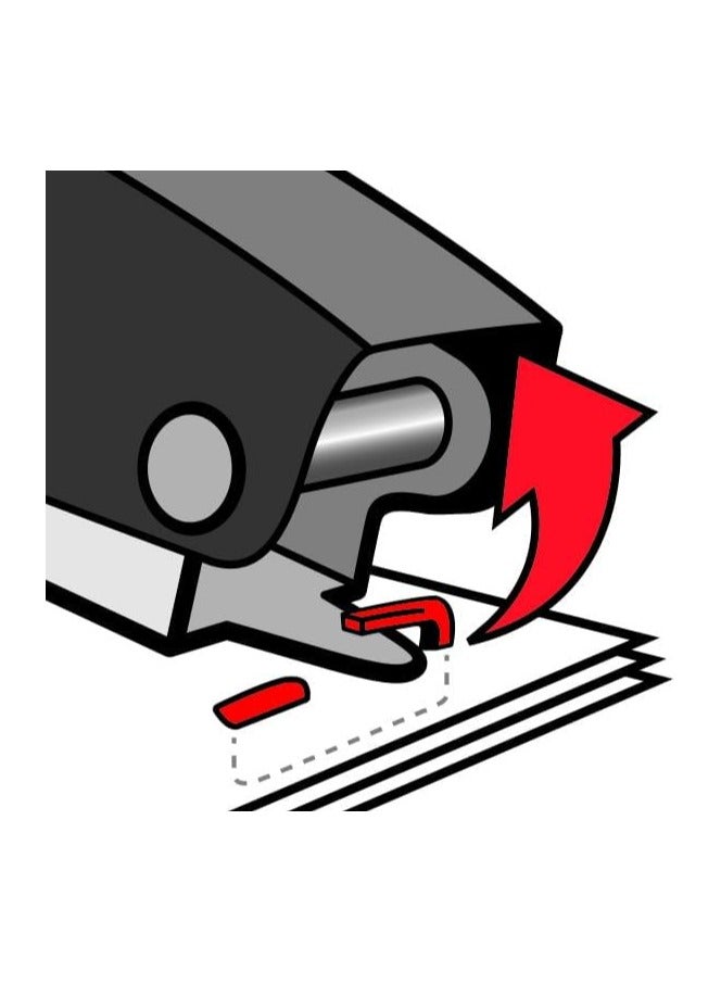 Maped Maped Essentials M352611 – Mini Stapler Metal Pocket for up to 15 Sheets, Black - Image 5