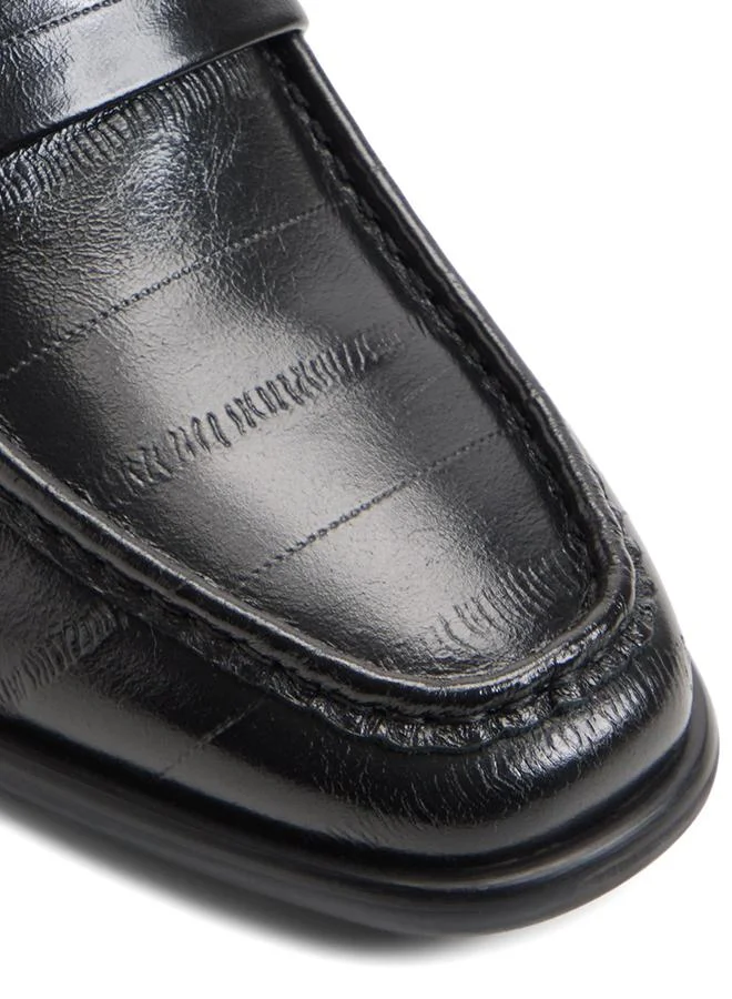 Aldo  Emanuele Men's Black Loafers for Men | Best Price UAE