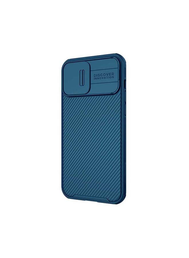 NIBEMINENT CamShield Pro With Camera Slide Protection For Apple iPhone 13 Max Blue  - Image 3