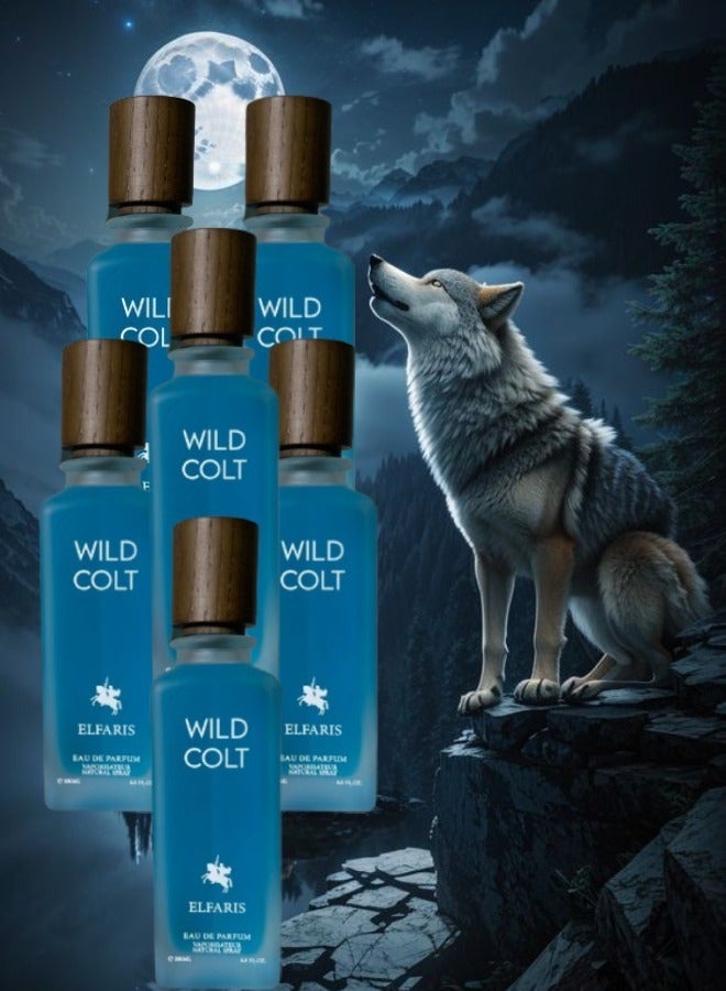 FARIS 6 Pieces Wild Colt Perfume 200ml EDP - Image 1