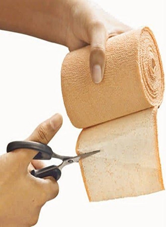 JOY CARE Elastic Adhesive Bandage B.P - 10 cm x 4/6 (Single) by Dynamic Techno Medicals