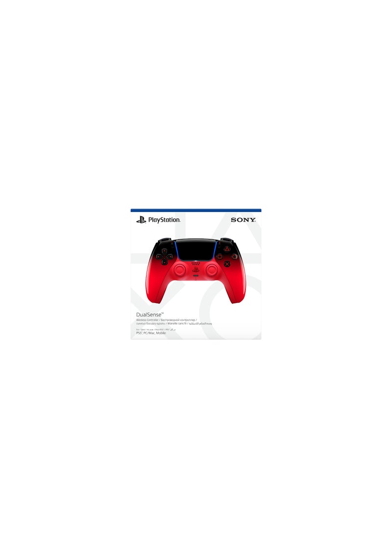 سوني وحدة تحكم لاسلكية DualSense®، لجهاز PS5، الكمبيوتر الشخصي، MAC والهواتف المحمولة - الأحمر التكنولوجي - النسخة السعودية - Image 3