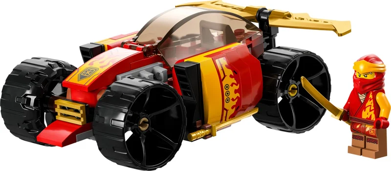 LEGO ® NINJAGO® Kai's Ninja Race Car Evo 71780 - Creative Toy Building Set with Car and Kai Minifigure for Kids Ages 6 and Up (94 Pieces)