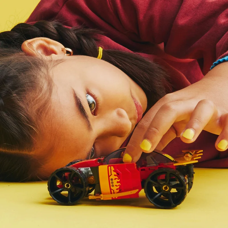LEGO ® NINJAGO® Kai's Ninja Race Car Evo 71780 - Creative Toy Building Set with Car and Kai Minifigure for Kids Ages 6 and Up (94 Pieces)