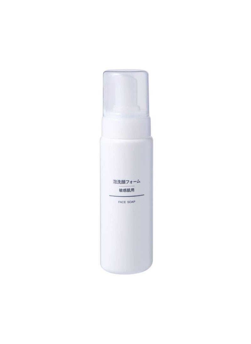 MUJI Sensitive Skin Foam Face Wash 