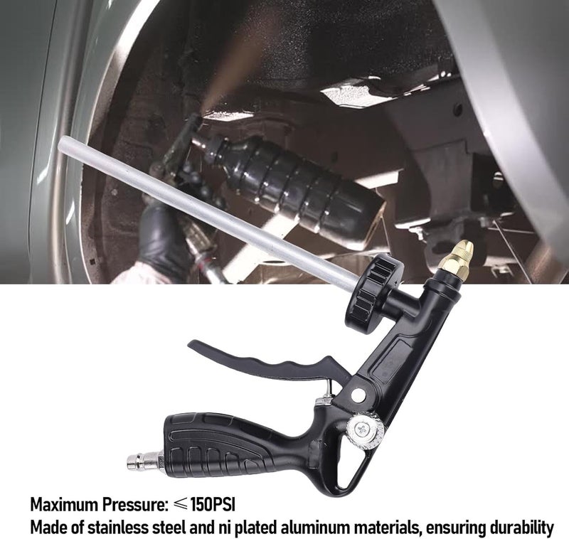 Undercoating Spray Car Water Cleaning Gun Engine Oil Cleaner Pneumatic Tool with Hose 70 PSI Rated Pressure 150 PSI Max - Image 4