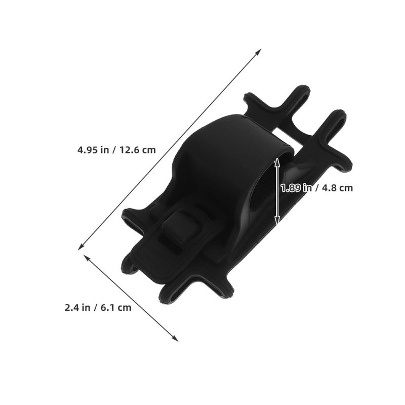 Universal Bike Phone Holder 2 Pack Flexible Band Mount for Cycling Outdoor Navigation - Image 3