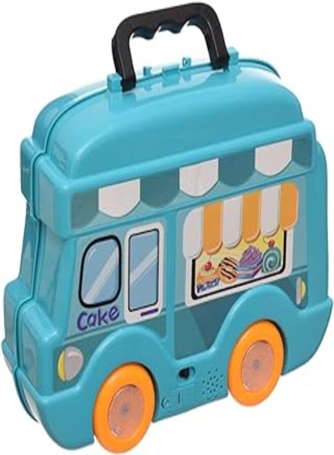 Generic Plastic Car Candy Bag With Pieces Of Sweets And Music For Kids - Multi Color