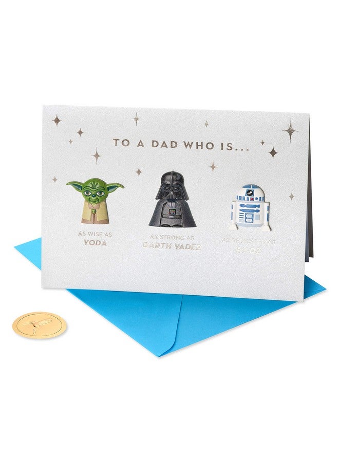 Papyrus Star Wars Fathers Day Card (Best Dad In The Galaxy) - Image 4