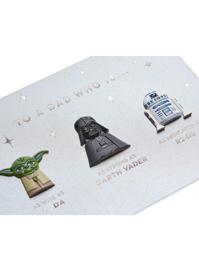 Papyrus Star Wars Fathers Day Card (Best Dad In The Galaxy) - Image 5