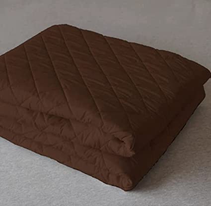 DECOBASKET Microfiber Waterproof Fitted King Size Mattress Protector with New Breathable Fabric 72 Inch x 78 Inch x 12 Inch Brown - Image 3
