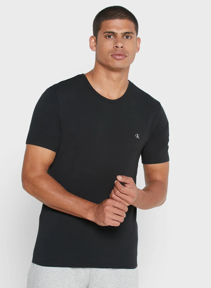 CALVIN KLEIN 2 Pack Essential Crew Neck T-Shirt