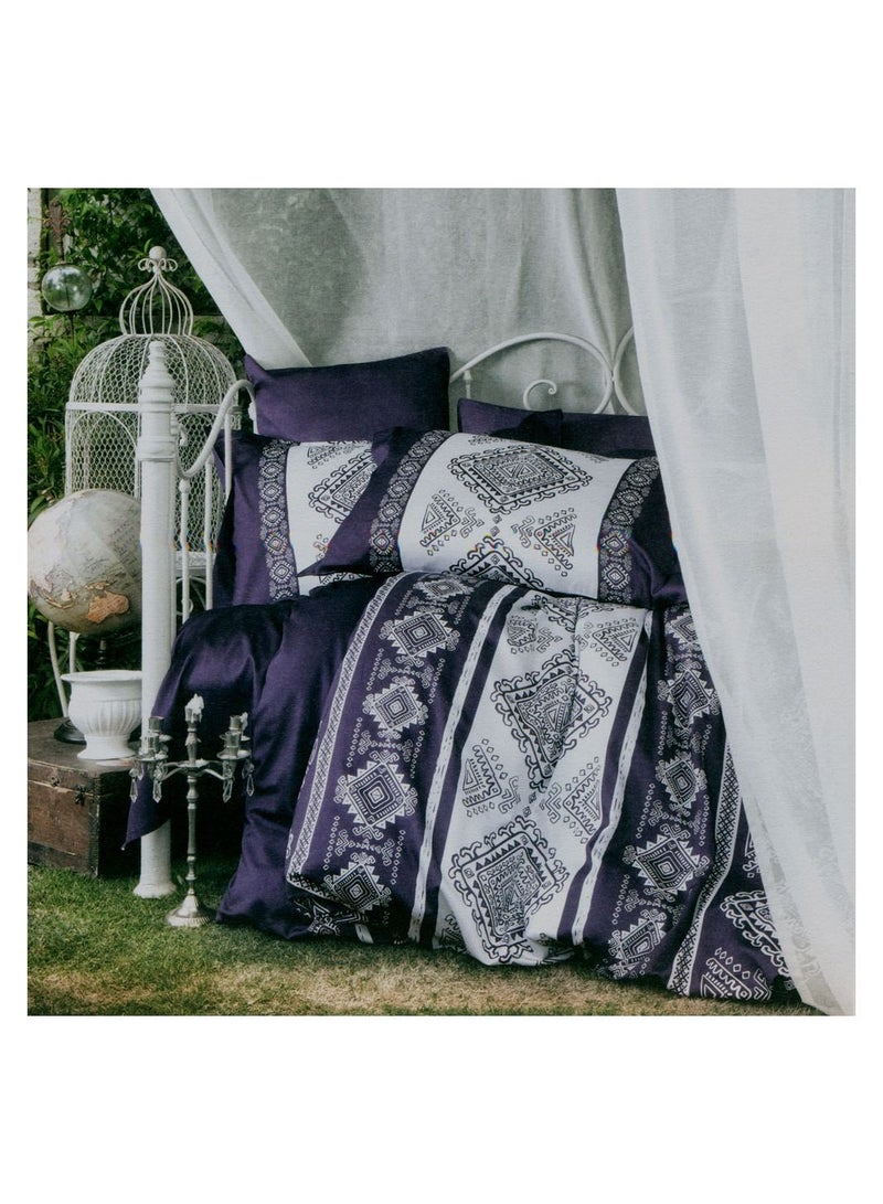 فاميلي بيد كوفرتة كابتونيه مشجر قطن 2 قطع مقاس 180×240 سم موديل 156 من فاميلي بد - Image 3