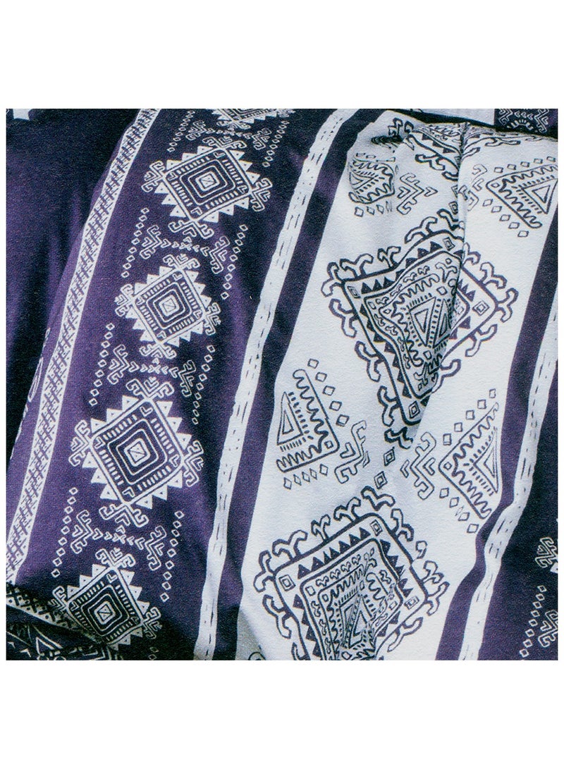 فاميلي بيد كوفرتة كابتونيه مشجر قطن 2 قطع مقاس 180×240 سم موديل 156 من فاميلي بد - Image 5