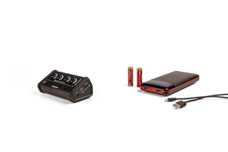 ZOOM ZHA-4 4-Channel, Battery-Powered Headphone Amplifier with Volume & Mute Functions, for Podcasting, Music, Production, and More. - Image 4