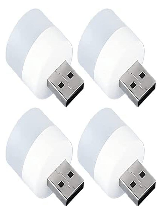 Crazy Sutra® Plug in LED Night Light Mini USB LED Light Flexible USB LED Ambient Light Mini USB LED Light, LED Portable car Bulb, Indoor, Outdoor, Reading, Sleep (5 pcs) - Image 1
