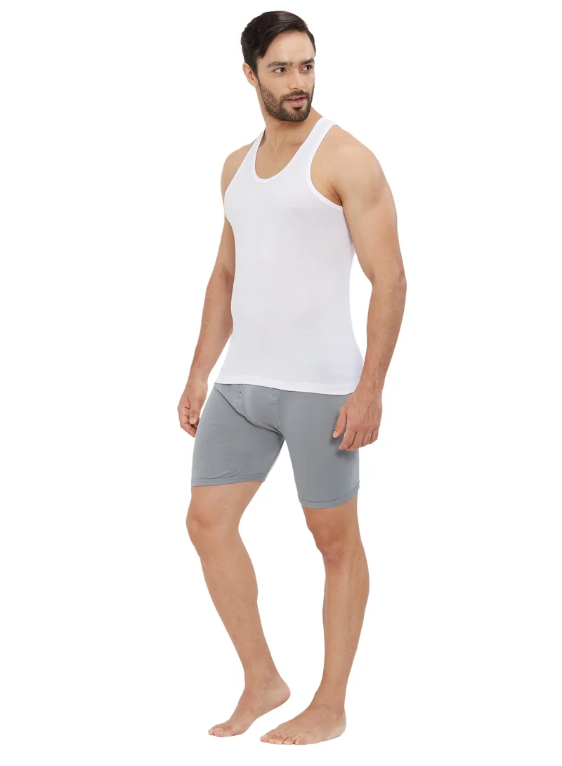 BYC MEN'S AEROCOOL VEST (PACK OF 3) - WHITE