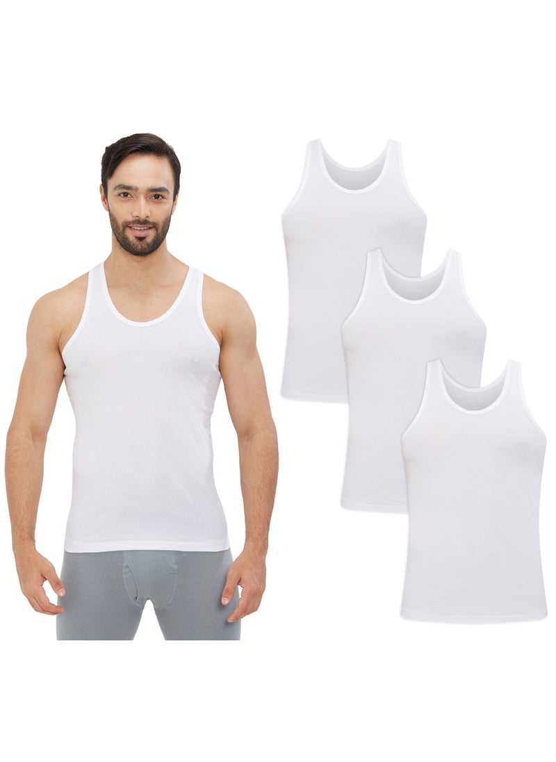 MEN'S AEROCOOL VEST (PACK OF 3) - WHITE - pzsku/Z7406679869A89F57986CZ/45/_/1727761304/5d86b607-3bf4-4cca-845f-a74376a4d010