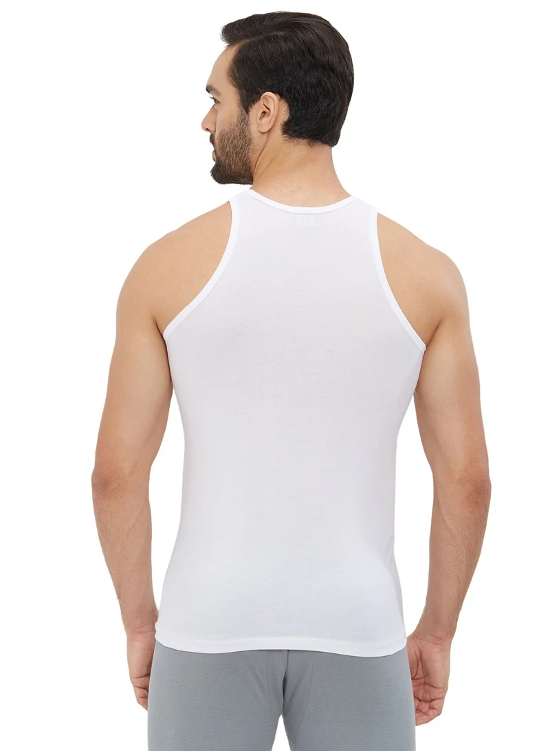 BYC  MEN'S AEROCOOL VEST (PACK OF 3) - WHITE for Men | Best Price UAE