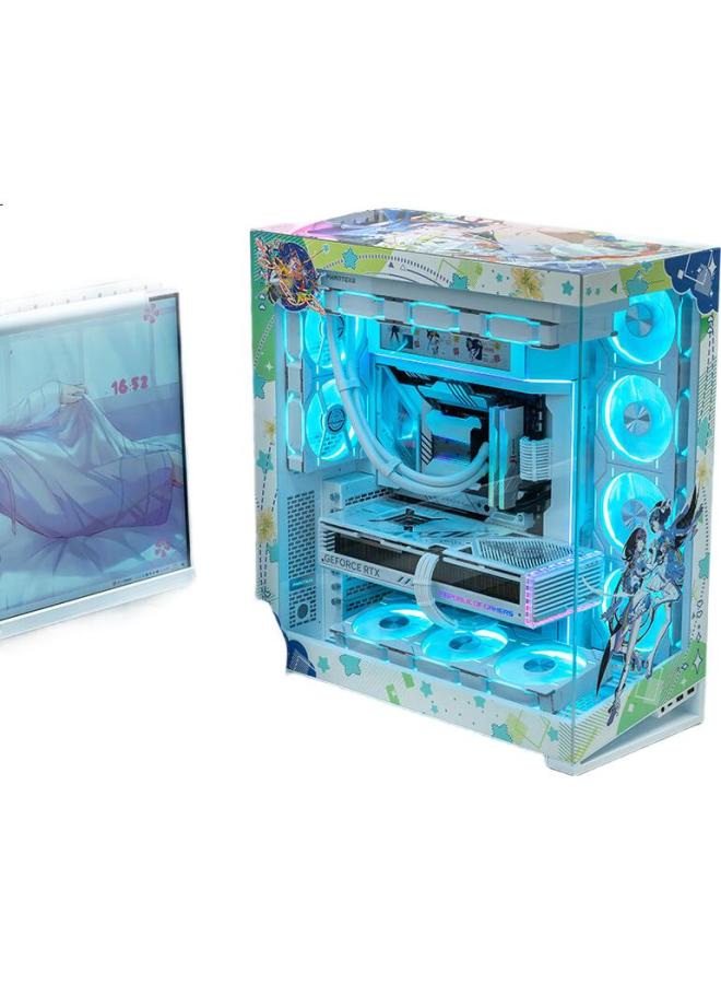 Phanteks Phanteks D30 Building Block Edition Jingye 12Cm Case Water Cooling Radiator Argb Temperature Control Fan (30Mm Thick/7 Blades High Air Pressure/Wireless Cable Connection/Single Pack/White) - Image 3