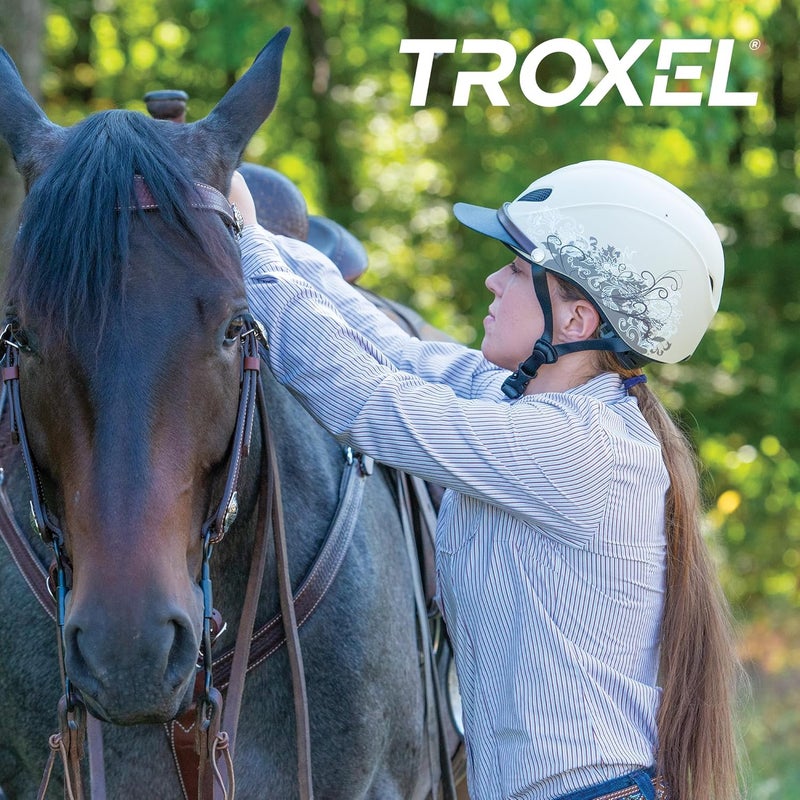 Troxel Dakota Trail Grizzly Brown Horse Riding Helmet - Image 5