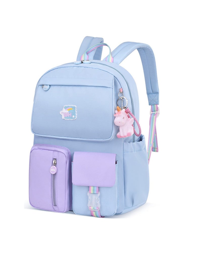 SUNSAR Children's school bag waterproof lightweight backpack for 6-15 years old elementary school students school bag for boys and girls - Image 1