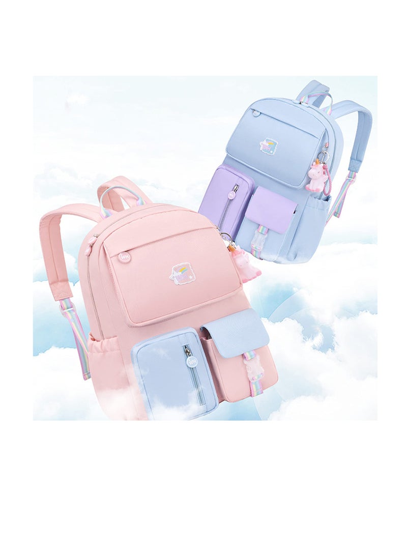 SUNSAR Children's school bag waterproof lightweight backpack for 6-15 years old elementary school students school bag for boys and girls - Image 4