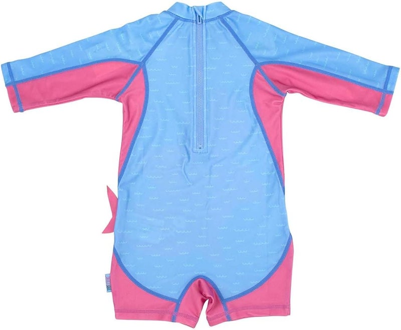 Zoocchini Unisex Baby One Piece Surf Suit - Sophie The Shark - Image 3