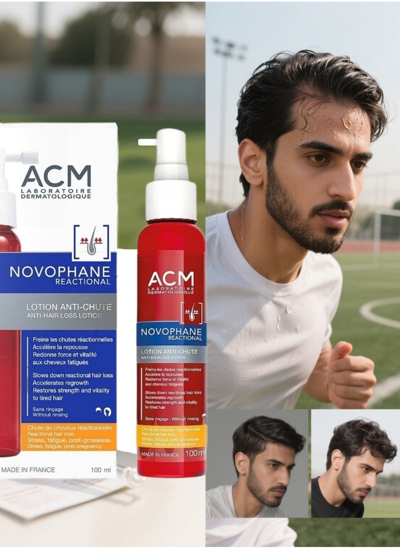 ACM ACM Novophane Hair Loss Lotion 100ml | Anti-Hair Loss Treatment Spray for Hair Growth & Strength  - Image 1