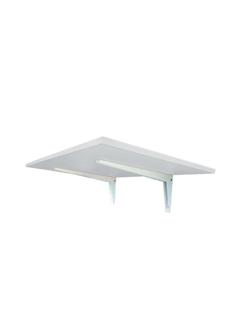 Home Gallery Wall Mounted folding Drop Leaf Desk White - Image 2