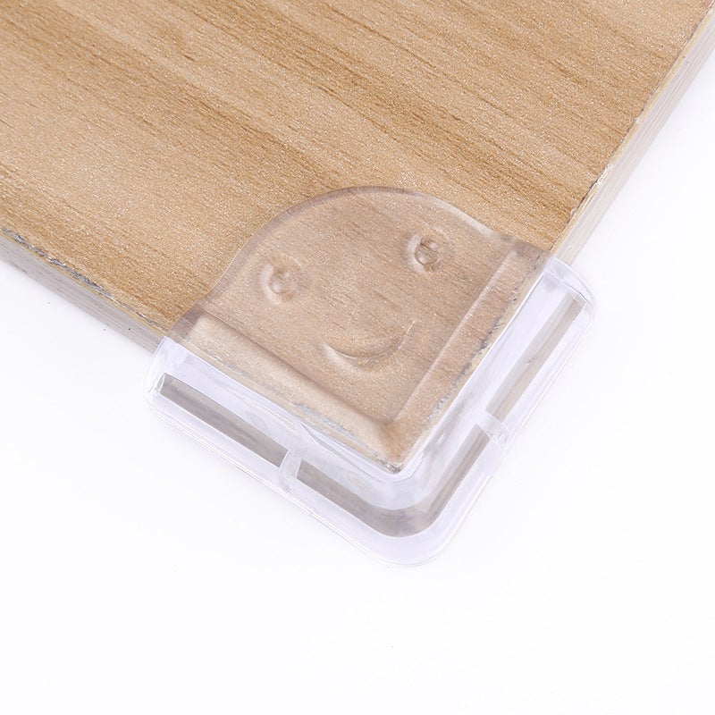 Transparent Silicone Baby Safety Corner Guards Smiley long 4.2 high 1.5 thick 1cm Smiley long 4.2 high 1.5 thick 1cm