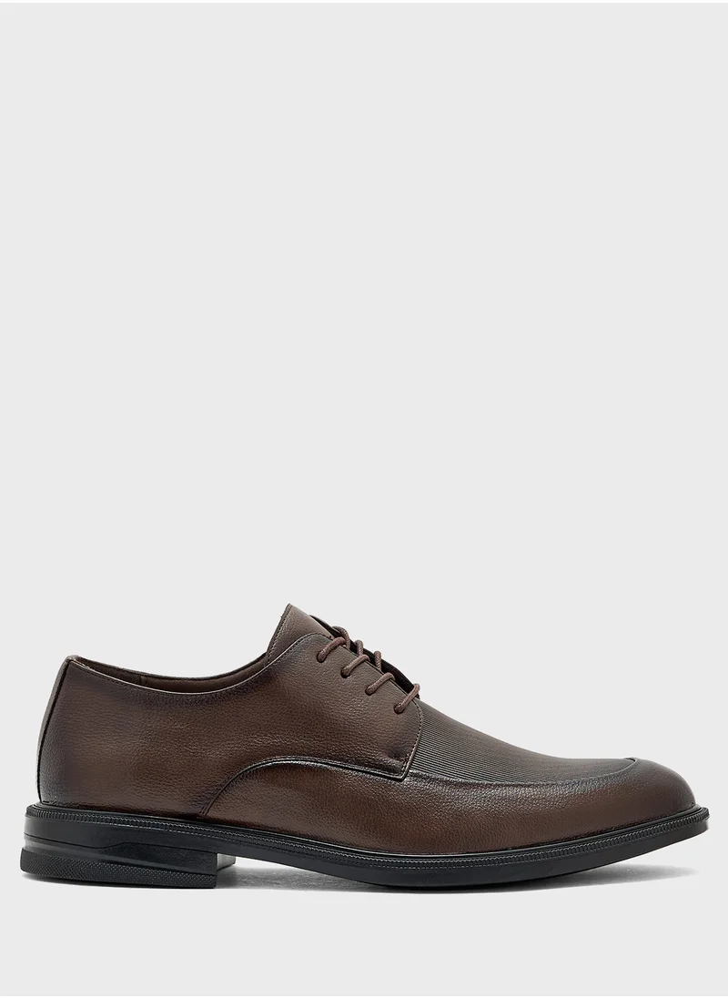 Robert Wood Textured Formal Lace Up