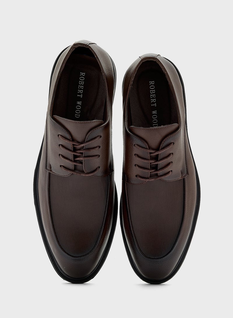 Robert Wood Textured Formal Lace Up  - Image 4