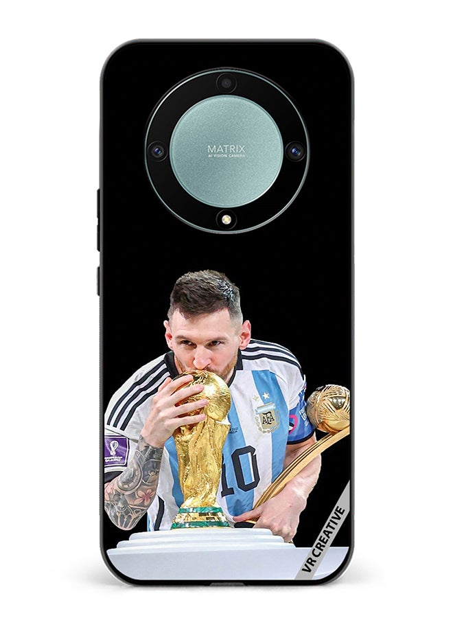 VR CREATIVE Protective Case Cover For Honor X9b Messi Design Multicolour - Image 1