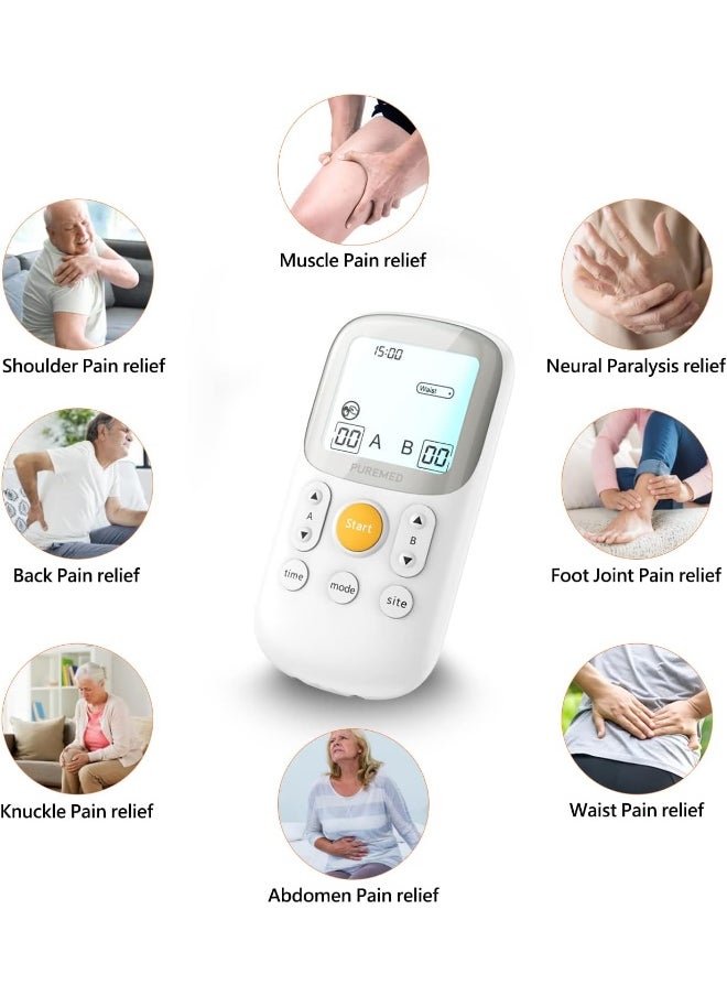jumper JUMPER Dual Channel Tens Machine Therapy Device for Pain Management  - Image 2