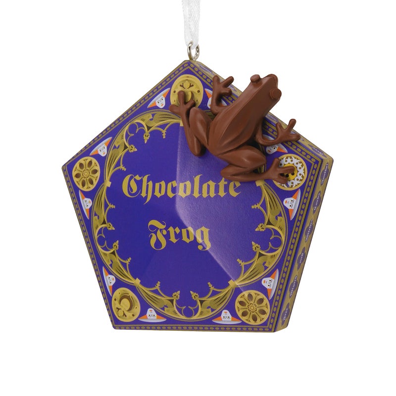 Hallmark Collectable Harry Potter Ornament - Chocolate Frog and Box Design - Image 1