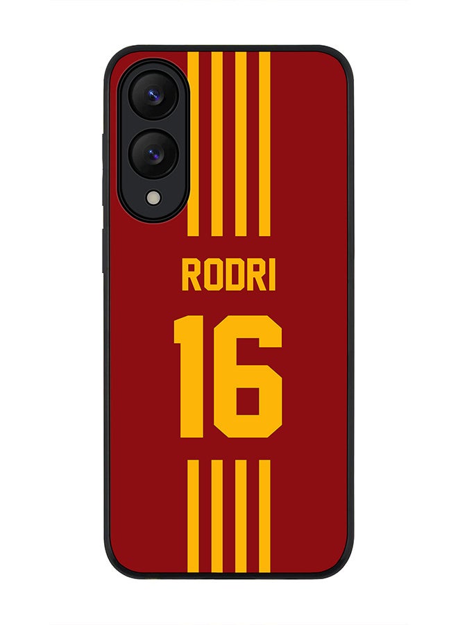 Stylizedd For Samsung Galaxy S25 Edge Case,Slim fit Camera Protection, Shockproof Thin Phone cover  - Football - Spain ,  Rodri